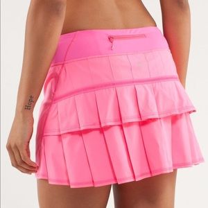 Pink lulu lemon skirt
